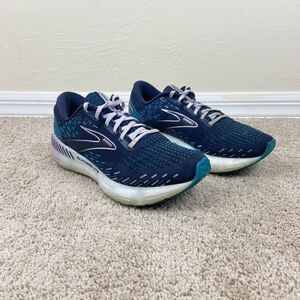 Brooks Women’s Glycerin GTS 20 Running Shoes - Navy & Purple